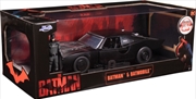 The Batman - Batmobile with Batman 1:18 Scale Hollywood Ride with Light | Merchandise
