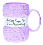 Buy Knitting Mug - Unravelling