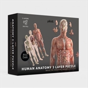 Human Anatomy 3 Layer Puzzle | Merchandise