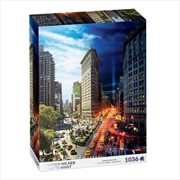 Flatiron, New York, Day to Night 1036 Piece Jigsaw Puzzle | Merchandise