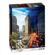 Buy Flatiron, New York, Day to Night 1036 Piece Jigsaw Puzzle