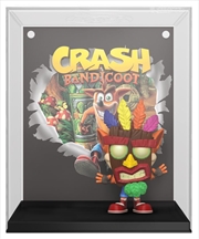 Crash Bandicoot - Crash with Aku Aku Mask US Exclusive Pop! Cover [RS] | Pop Vinyl
