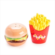 Burger Fries Salt Pepper Set | Homewares