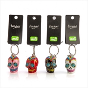 Candy Skull Keychain - Assorted (SENT AT RANDOM) | Accessories