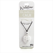 Buy Wishstone Collection White Howlite Heart Pendant
