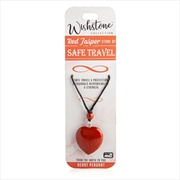 Buy Wishstone Collection Red Jasper Heart Pendant