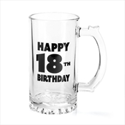 Buy Happy 18th Birthday Beer Stein