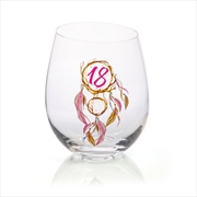 Buy 18th Birthday Tallulah Dream Stemless Glass