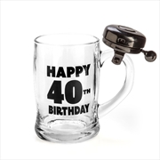 Happy 40th Birthday Bell Mug | Merchandise