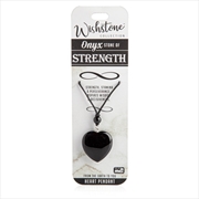 Buy Wishstone Collection Onyx Heart Pendant
