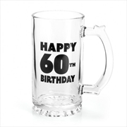 Buy Happy 60th Birthday Beer Stein