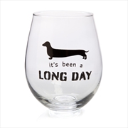 Buy Dachshund Stemless Wine Glass