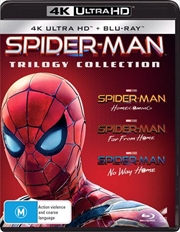 Buy Spider-Man - Far From Home / Homecoming / No Way Home | Blu-ray + UHD - 3 Movie Franchise Pack