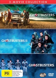 Buy Ghostbusters / Ghostbusters II / Ghostbusters - Afterlife | 3 Movie Franchise Pack DVD