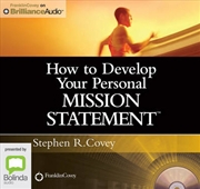 Buy How to Develop Your Personal Mission Statement