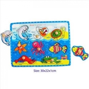 Buy Puzzle With Knobs - Sea Animals