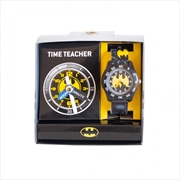 Time Teacher Watch Pack - Batman Printed Strap | Apparel