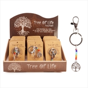 Buy Tree Of Life Rainbow Bead Keychain