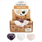 Gemstone Crystal Hearts  (SENT AT RANDOM) | Miscellaneous