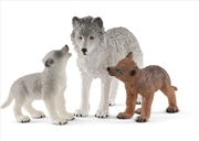 Buy Schleich-Mother wolf with pups