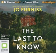 Buy The Last to Know