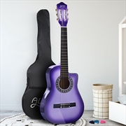 Buy Alpha 34-inch Childrens Acoustic Guitar - Purple