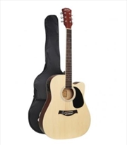 Buy Alpha 41 In Electric Acoustic Guitar - Natural