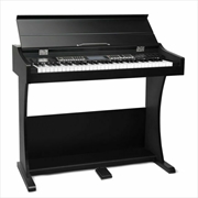 Buy Alpha 61 Key Electronic Piano Keyboard Electric Digital Classical Music Stand