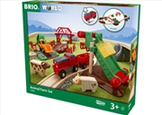 Buy BRIO Set - Animal Farm Set, 30 pieces