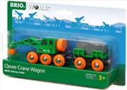 Buy BRIO Vehicle - Clever Crane Wagon, 4 pieces