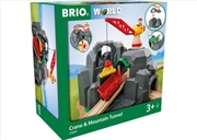 Buy BRIO Tunnel - Crane and Mountain Tunnel, 7 pieces