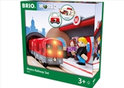 Buy BRIO Set - Metro Railway Set, 20 pieces