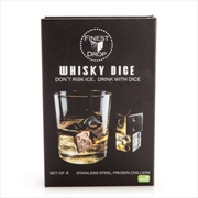 Buy Whisky Dice Set Of 4