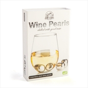 Buy Wine Pearls Set Of 4