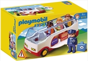 Buy Playmobil - 1.2.3 Airport Shuttle Bus