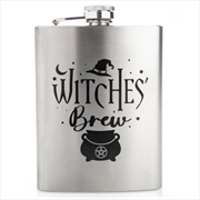 Buy Witches' Brew Metal Flask