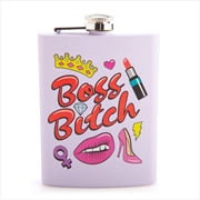 Buy Boss B*tch Metal Flask