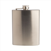 Buy Plain Metal Flask