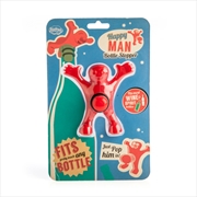 Buy Happy Man Bottle Stopper