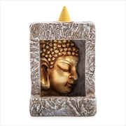 Buy Stone Frame Buddha Backflow Incense Burner