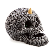 Buy Skull LED Backflow Incense Burner