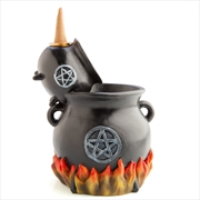 Buy Witches' Cauldrons with LED Flames Backflow Burner