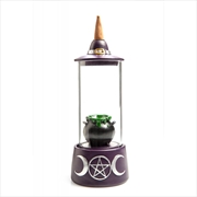 Buy Cauldron Glass Case LED Backflow Incense Burner