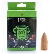 Buy Soul Sticks Patchouli Backflow Incense Cone - Set of 10