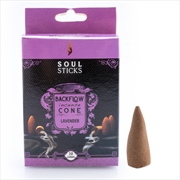 Buy Soul Sticks Lavender Backflow Incense Cone - Set of 10