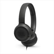 JBL Tune 500 Wired On-Ear Headphones - Black | Accessories