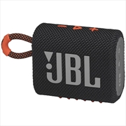 Buy JBL GO 3 Bluetooth Speaker Black/Orange