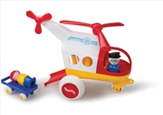 Buy Viking Toys - Jumbo Ambulance Helicopter with 3 Figures & 1 Stretcher