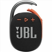 Buy JBL CLIP 4 with Carabiner - Black/Orange