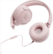 JBL Tune 500 Wired On-Ear Headphones - Pink | Accessories